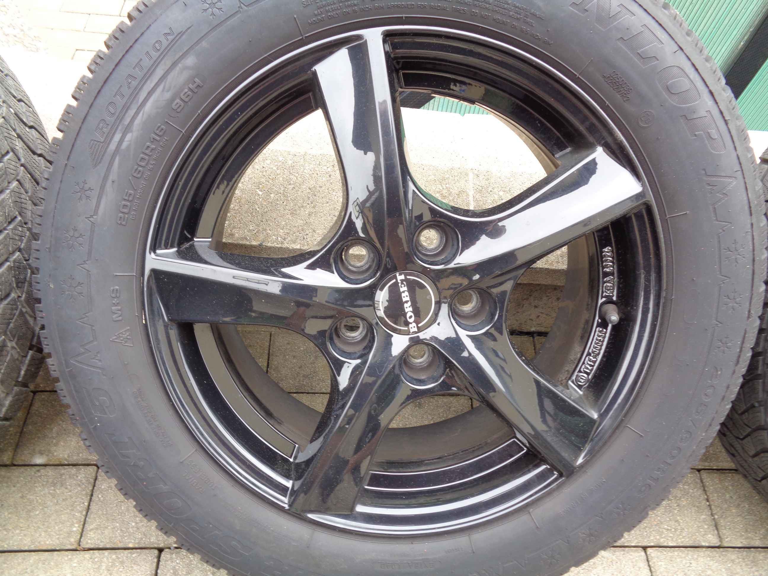 16ALU BORBET 5x112 6,5J 16H2 ET46